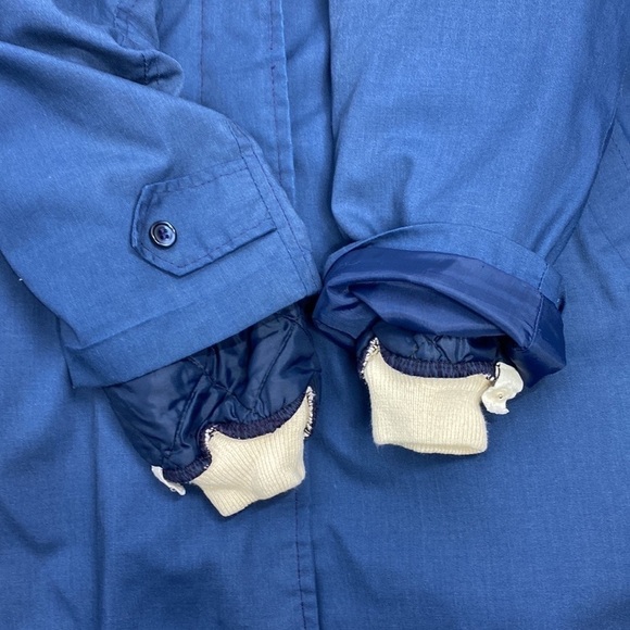 Vintage Rainducker Duluth, MN Navy Blue Insulated Jacket - Picture 7 of 8